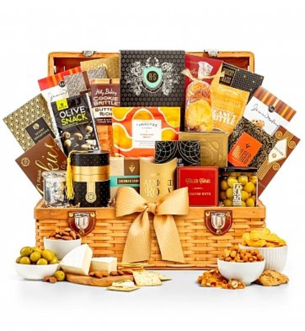 Grandest Decadence Gourmet Chocolate & Snack Basket
