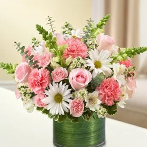 Treasured Memories Bouquet - Pink & White