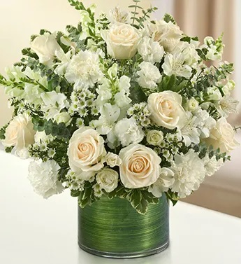 Treasured Memories Bouquet - White