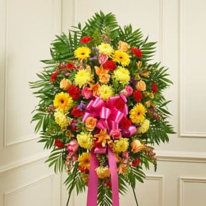 Profound Sympathies Standing Spray - Bright