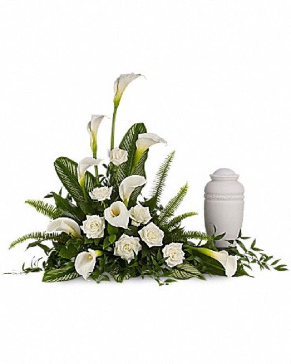 Lillies of Remembrance Cremation Tribute