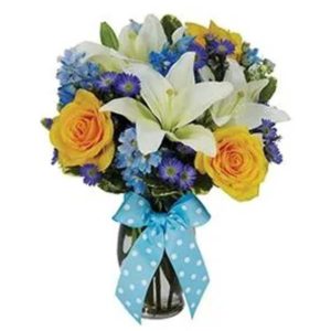 Beautiful Baby Bouquet - Blue