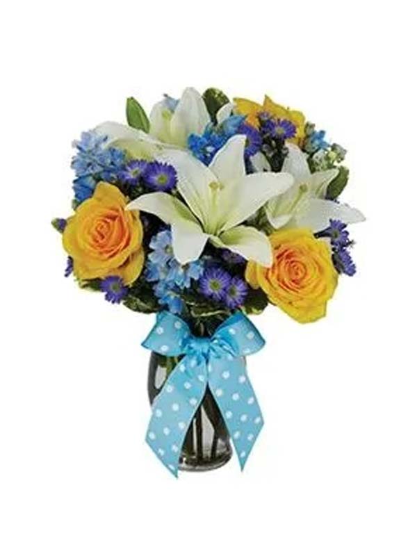 Beautiful Baby Bouquet - Blue