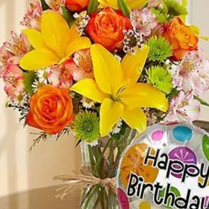 European Grandeur - Happy Birthday Bouquet