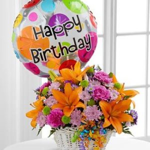 Happy Blooms Basket by FTD