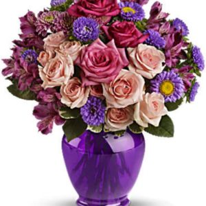 Teleflora's Purple Medley