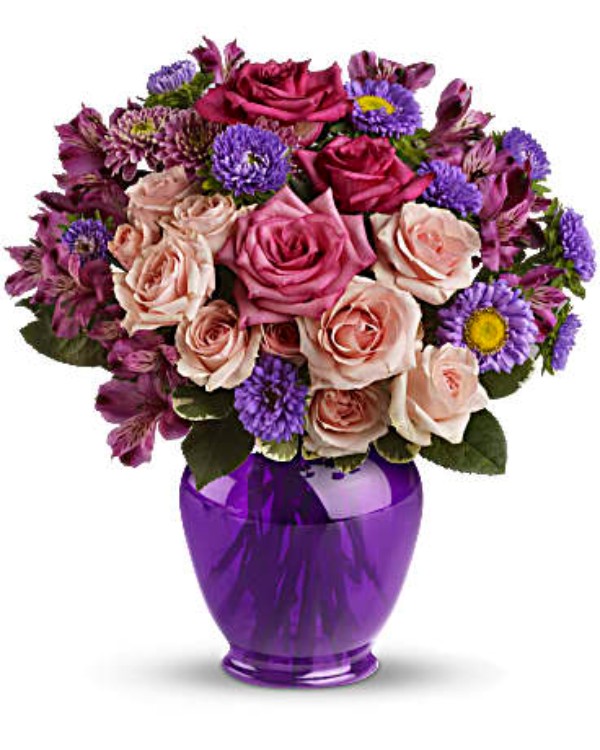 Teleflora's Purple Medley