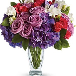 Teleflora's Rhapsody in Purple